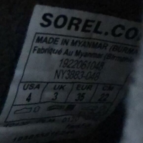 SOREL Camo Sherpa lined mule slipper youth 4 - Picture 10 of 10